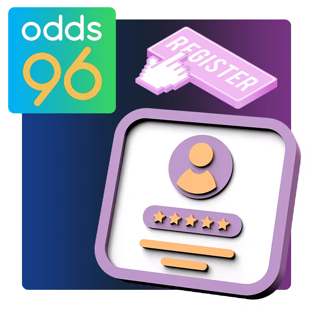 Complete regustration quicker with Odds96.
